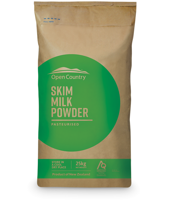 Product Organic Skim Milk Powder
