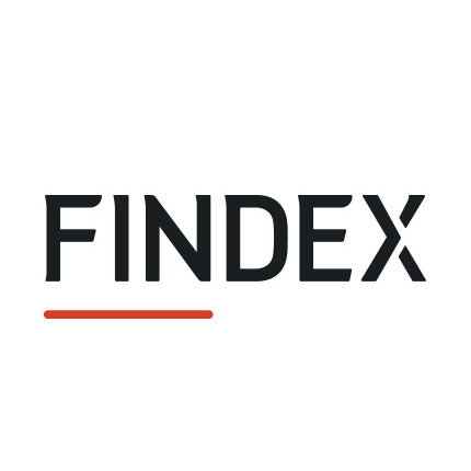 Findex logo white